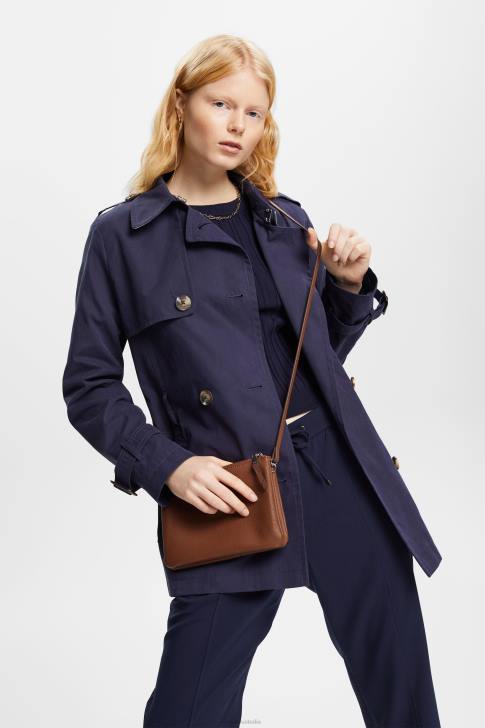 Accessories Rust Brown Women Esprit Faux leather shoulder bag V48Z25