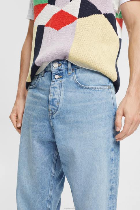 Denim Blue Light Wash Men Esprit Balloon fit jeans V48Z847