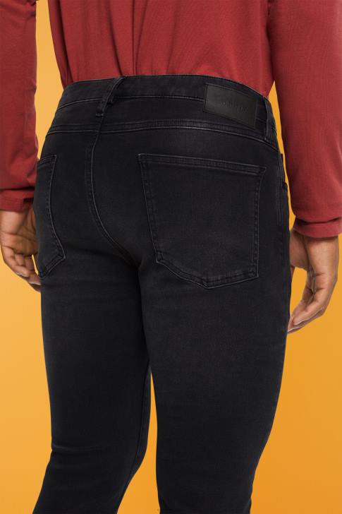Denim Grey Medium Wash Men Esprit Slim fit stretch jeans, Dual Max V48Z849