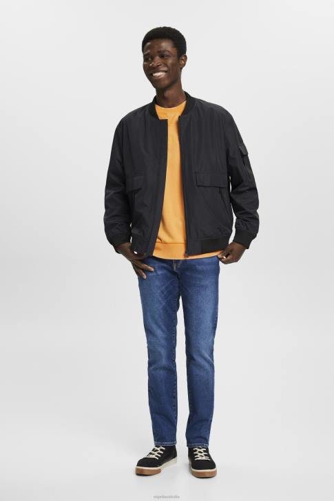 Jackets Black Men Esprit Bomber-style jacket V48Z766
