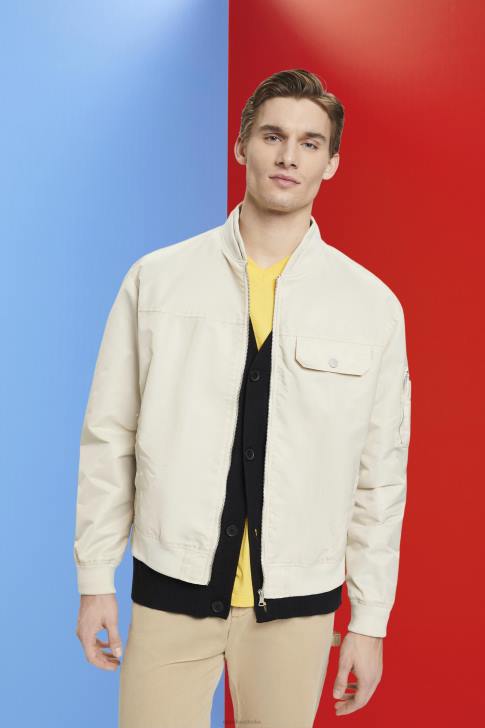 Jackets Light Taupe Men Esprit Bomber jacket V48Z677