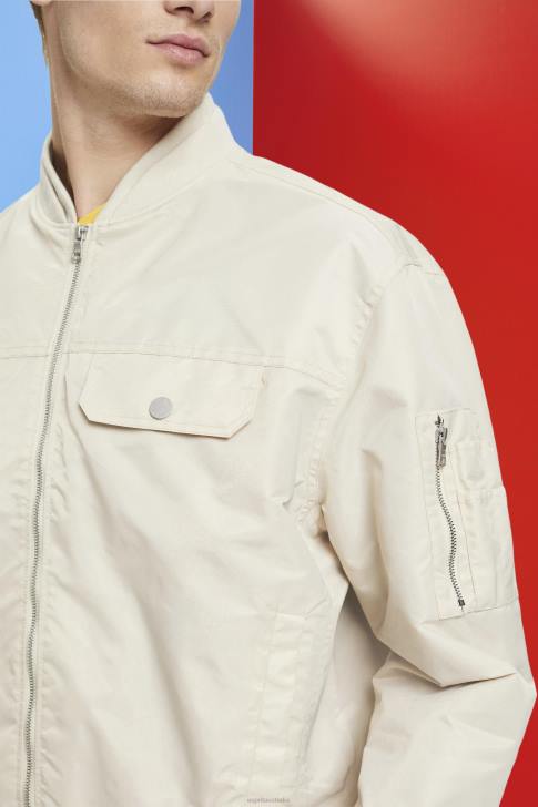 Jackets Light Taupe Men Esprit Bomber jacket V48Z677