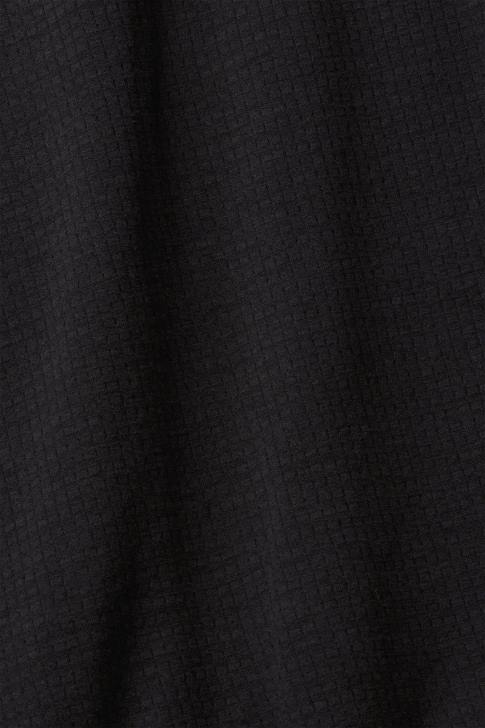 Long Sleeve Black Men Esprit Ribbed long sleeve top V48Z818