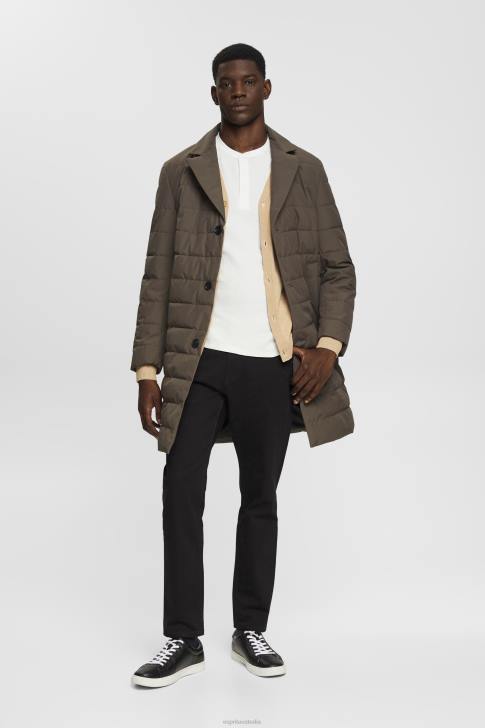 Long Sleeve Off White Men Esprit Long sleeve waffle pique top V48Z696