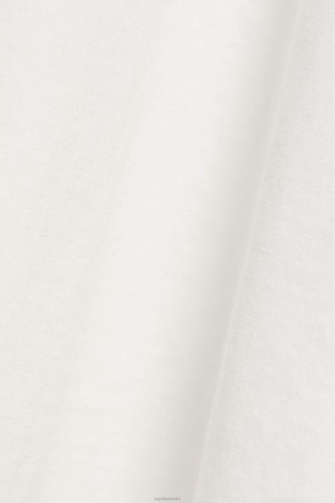 Long Sleeve Off White Men Esprit Long-sleeved top with buttons V48Z771