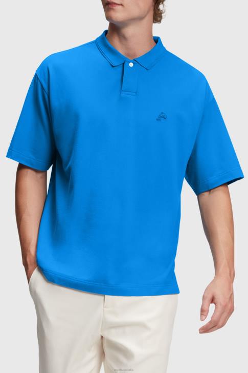 Polos Blue Men Esprit Dolphin Tennis Club Relaxed Polo V48Z878