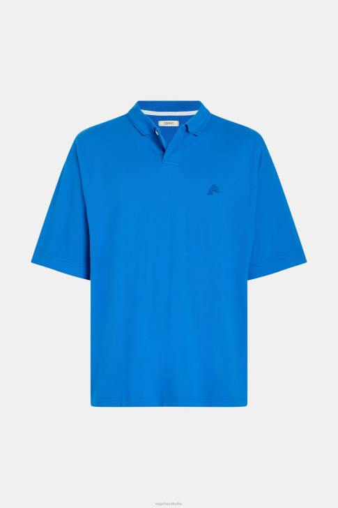 Polos Blue Men Esprit Dolphin Tennis Club Relaxed Polo V48Z878