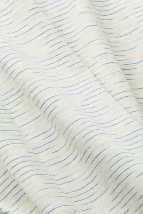 Polos Citrus Green Men Esprit Fine stripe melange polo shirt V48Z703