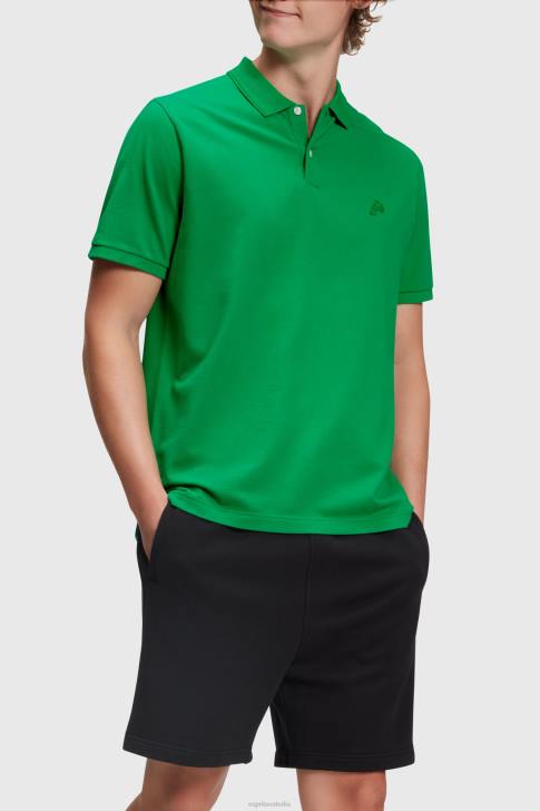 Polos Green Men Esprit Dolphin Tennis Club Classic Polo V48Z894