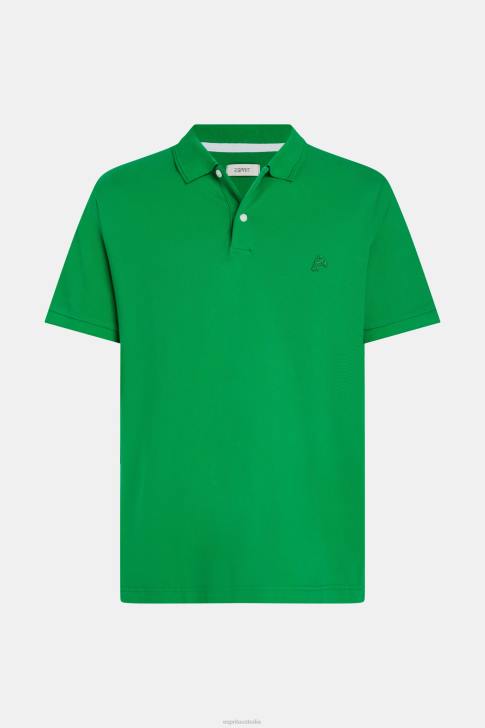 Polos Green Men Esprit Dolphin Tennis Club Classic Polo V48Z894