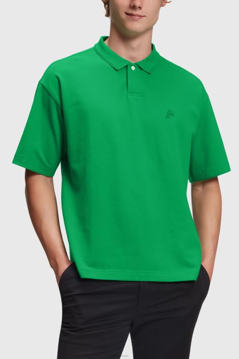 Polos Green Men Esprit Dolphin Tennis Club Relaxed Polo V48Z875
