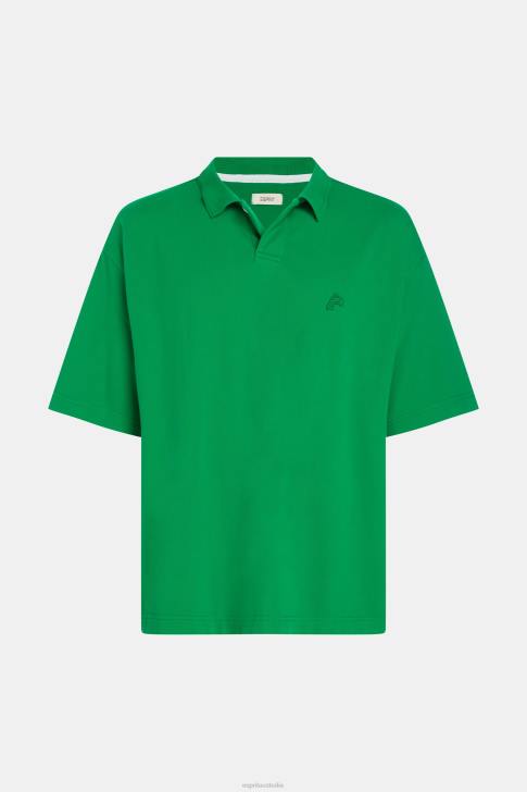 Polos Green Men Esprit Dolphin Tennis Club Relaxed Polo V48Z875