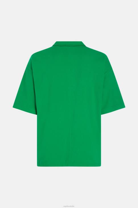 Polos Green Men Esprit Dolphin Tennis Club Relaxed Polo V48Z875