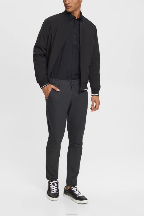 Shirts Black Men Esprit Shirt V48Z900