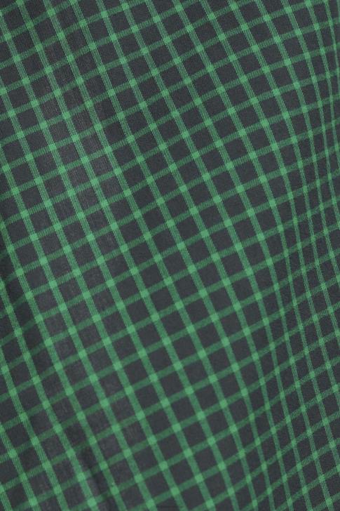 Shirts Dark Teal Green Men Esprit Checked slim fit shirt V48Z688