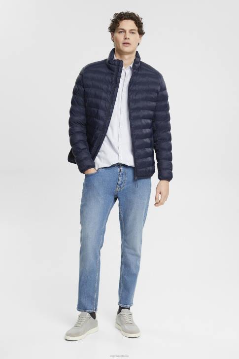 Shirts Light Blue Men Esprit Striped shirt V48Z686