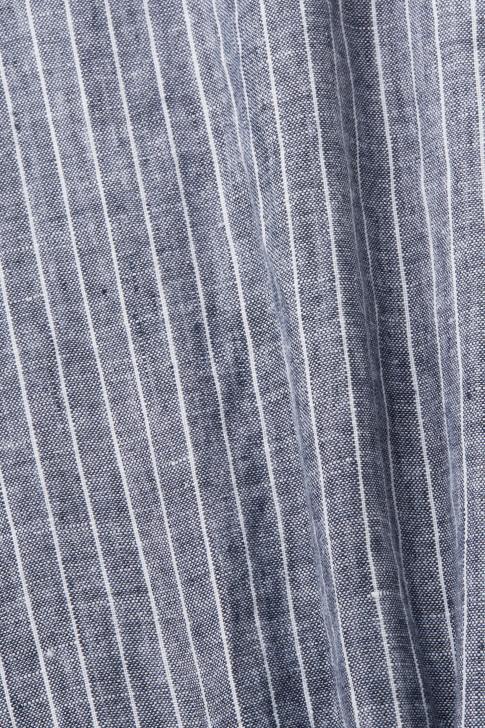 Shirts Navy Men Esprit Striped shirt, 100% linen V48Z596
