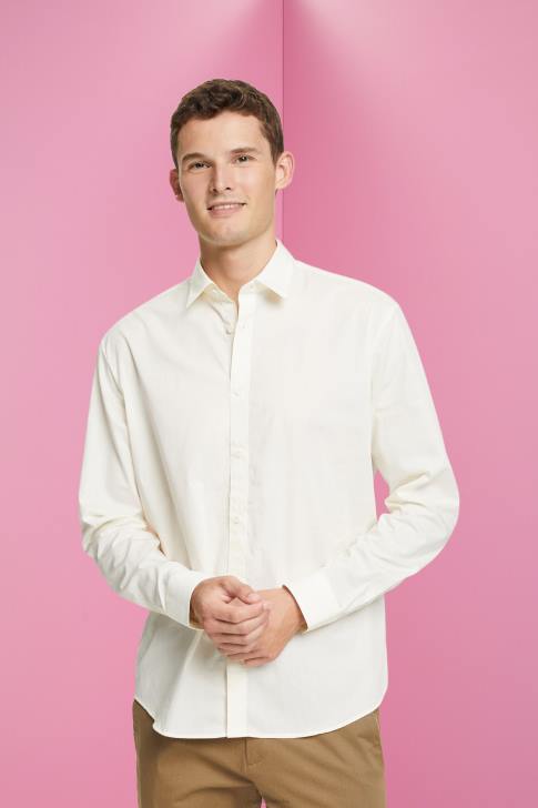 Shirts Off White Men Esprit Sustainable cotton shirt V48Z831