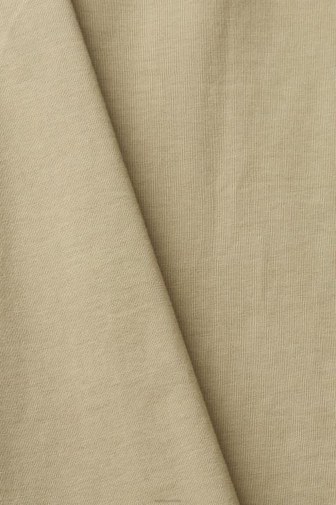 Shirts Pale Khaki Men Esprit Jersey shirt V48Z888