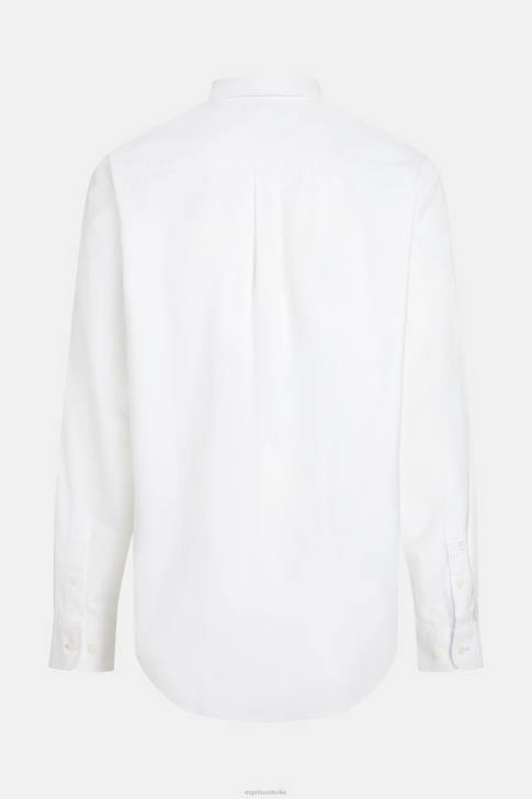 Shirts White Men Esprit Regular fit oxford shirt V48Z799