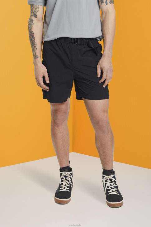 Shorts Black Men Esprit Shorts with integrated belt V48Z671