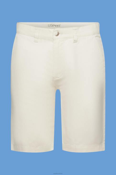 Shorts Cream Beige Men Esprit Chino-style shorts V48Z750