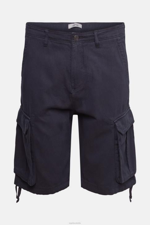 Shorts Navy Men Esprit Cargo shorts made of sustainable cotton V48Z846