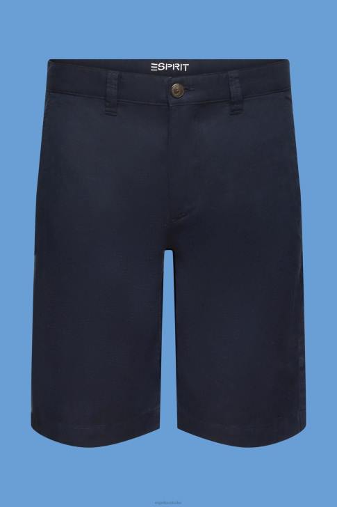 Shorts Navy Men Esprit Chino-style shorts V48Z751