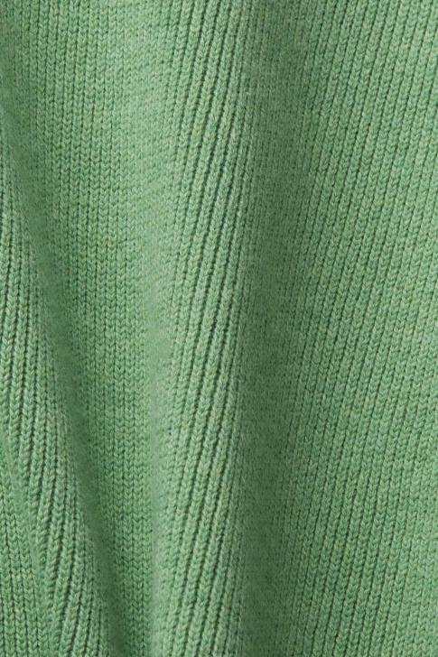 Sweaters Green Men Esprit V-neck sustainable cotton jumper V48Z726