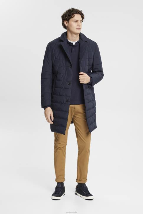 Sweaters Navy Men Esprit Polo jumper V48Z683