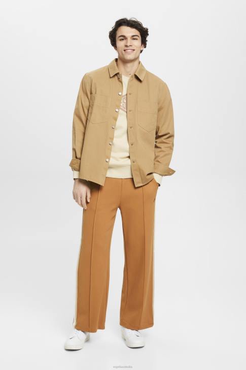 Sweatshirts & Hoodies Beige Men Esprit Logo print sweatshirt V48Z655