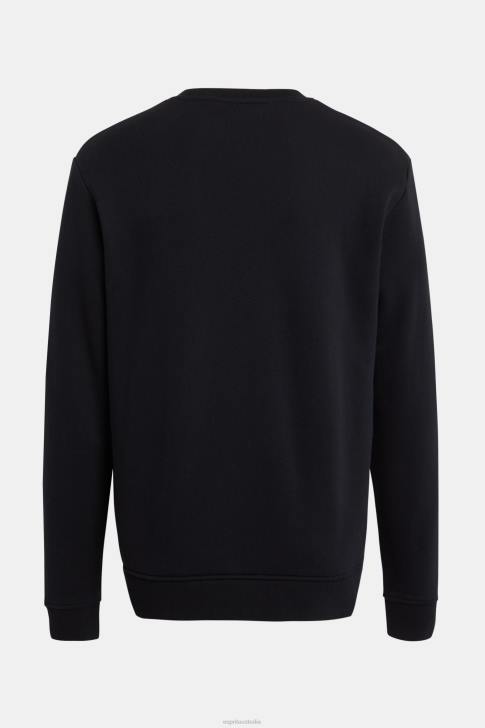 Sweatshirts & Hoodies Black Men Esprit Logo print sweatshirt V48Z868