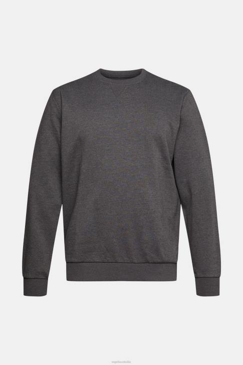 Sweatshirts & Hoodies Dark Grey Men Esprit Made of recycled material: sweatshirt V48Z942