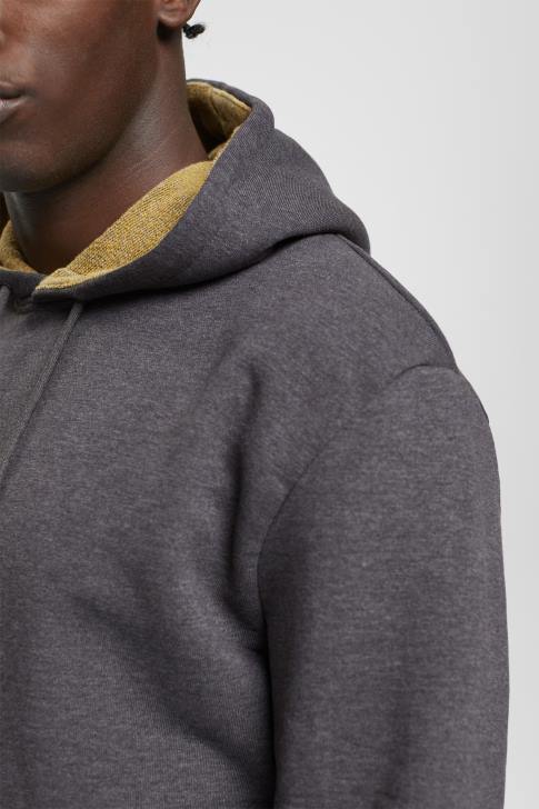 Sweatshirts & Hoodies Dark Grey Men Esprit Sweatshirt hoodie V48Z887