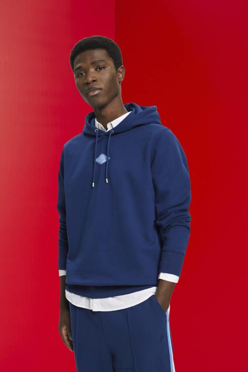 Sweatshirts & Hoodies Ink Men Esprit Hoodie with logo chest print V48Z641