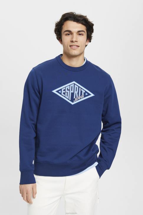 Sweatshirts & Hoodies Ink Men Esprit Logo print sweatshirt V48Z657