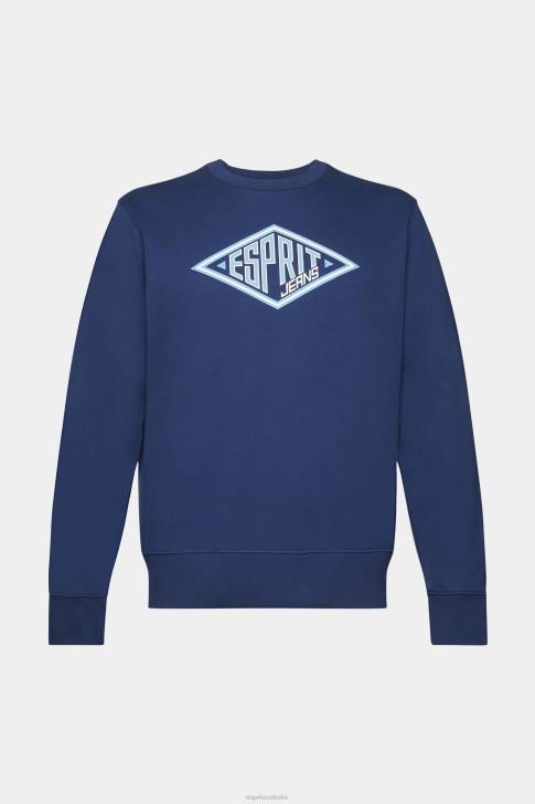 Sweatshirts & Hoodies Ink Men Esprit Logo print sweatshirt V48Z657