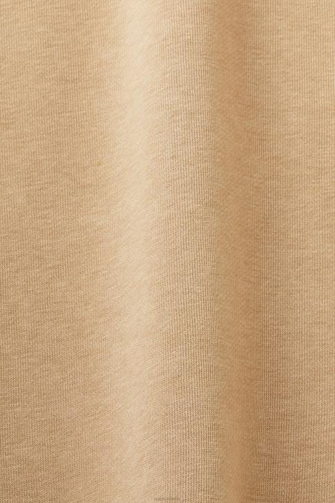 Sweatshirts & Hoodies Khaki Beige Men Esprit Logo print sweatshirt V48Z773