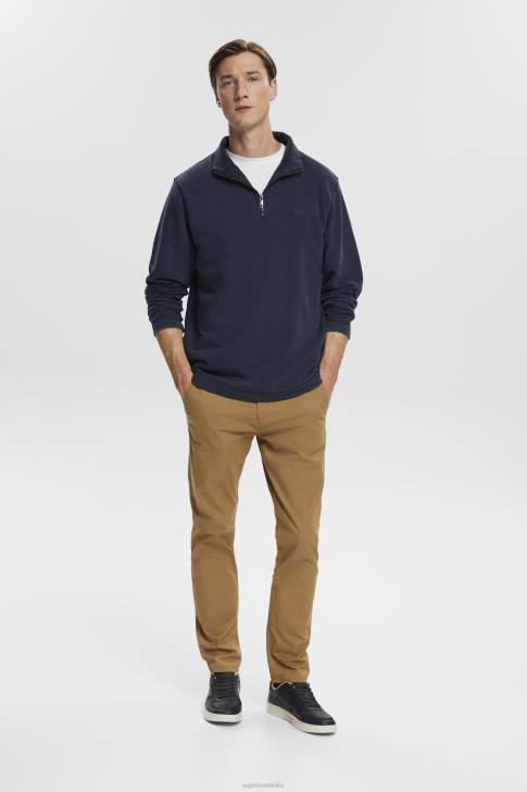 Sweatshirts & Hoodies Navy Men Esprit Half-zip troy jumper V48Z620
