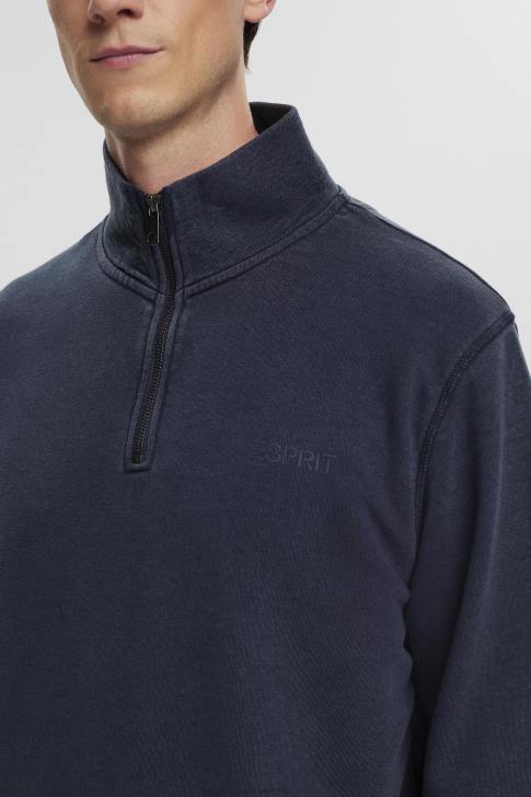 Sweatshirts & Hoodies Navy Men Esprit Half-zip troy jumper V48Z620