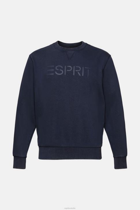 Sweatshirts & Hoodies Navy Men Esprit Logo print sweatshirt V48Z774