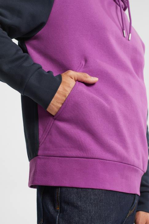 Sweatshirts & Hoodies Violet Men Esprit Two-tone hoodie V48Z938