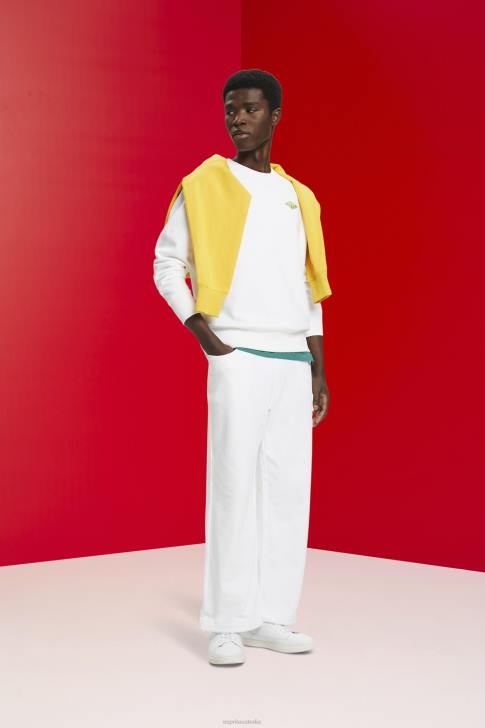 Sweatshirts & Hoodies White Men Esprit Sweatshirt with logo print on the back V48Z644