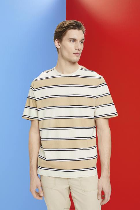 T-Shirts Ice Men Esprit Striped sustainable cotton T-shirt V48Z707
