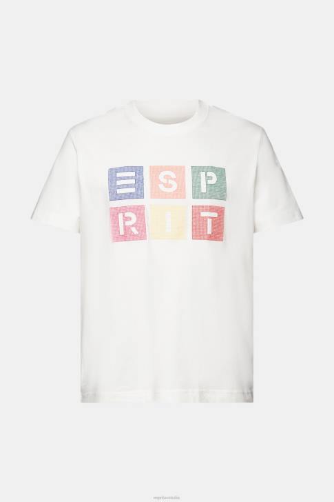 T-Shirts Off White Men Esprit Logo t-shirt, 100% cotton V48Z587
