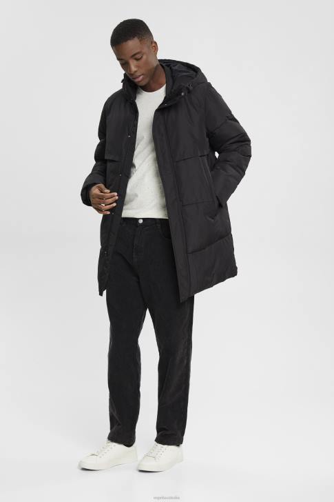 T-Shirts White Men Esprit Flecked jersey t-shirt V48Z779