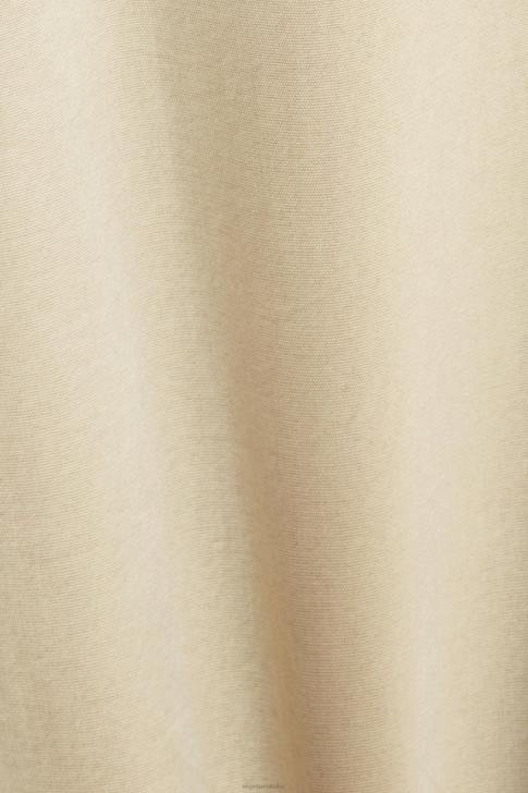 Trousers & Pants Light Beige Men Esprit Vintage straight fit cargo trousers V48Z731