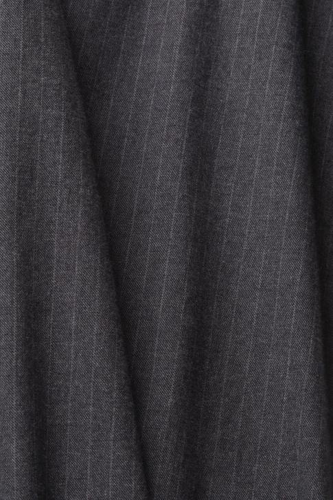 Trousers & Pants Medium Grey Men Esprit Pinstripe trousers with drawstring waistband V48Z815