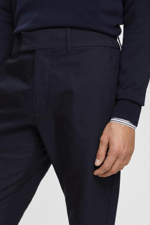 Trousers & Pants Navy Men Esprit Slim fit trousers with elasticated waistband V48Z691