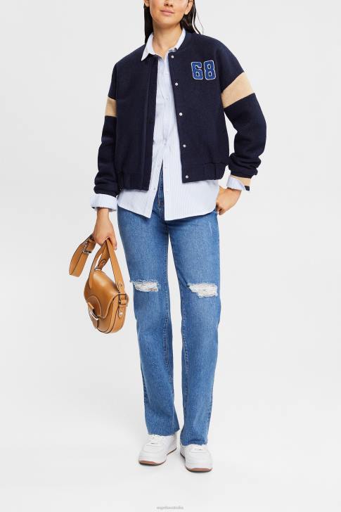 Blouses Light Blue Women Esprit Striped blouse V48Z552